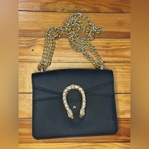 Black and Gold Women's Bag